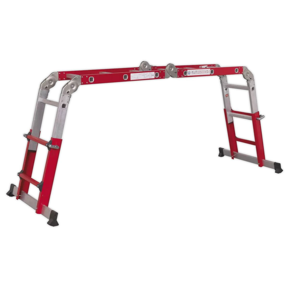 Sealey AFPL2 Aluminium Multipurpose Ladder Adjustable Height