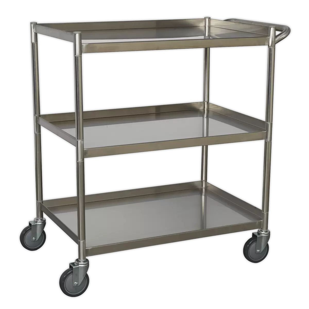 Sealey CX410SS 3-Level Stainless Steel Workshop Trolley