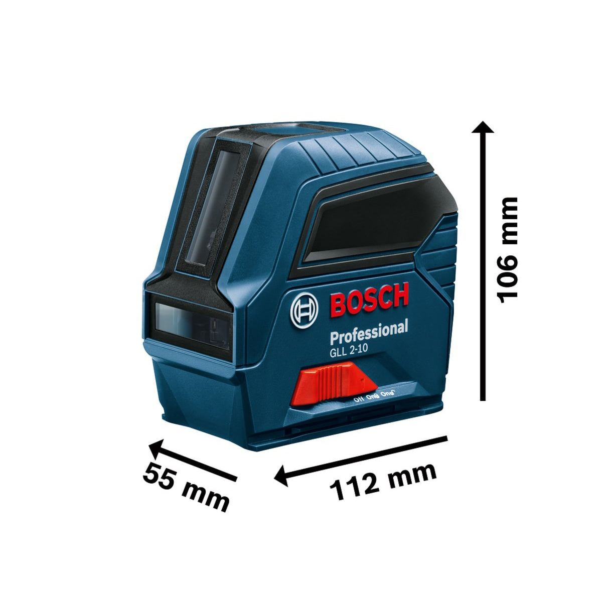 Bosch GLL 2-10 Professional Line Laser Compact, Durable & Easy-to-Use 0601063L00