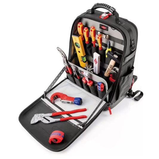 Knipex 00 21 50 S 17pc Plumbing Hand Tool Kit in Modular X18 Backpack 13176