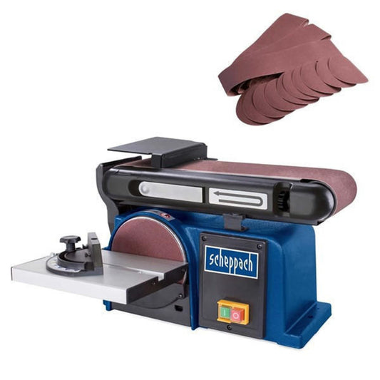 Scheppach BTS800 Electric Bench Belt & Disc Sander 150mm 240V/370W