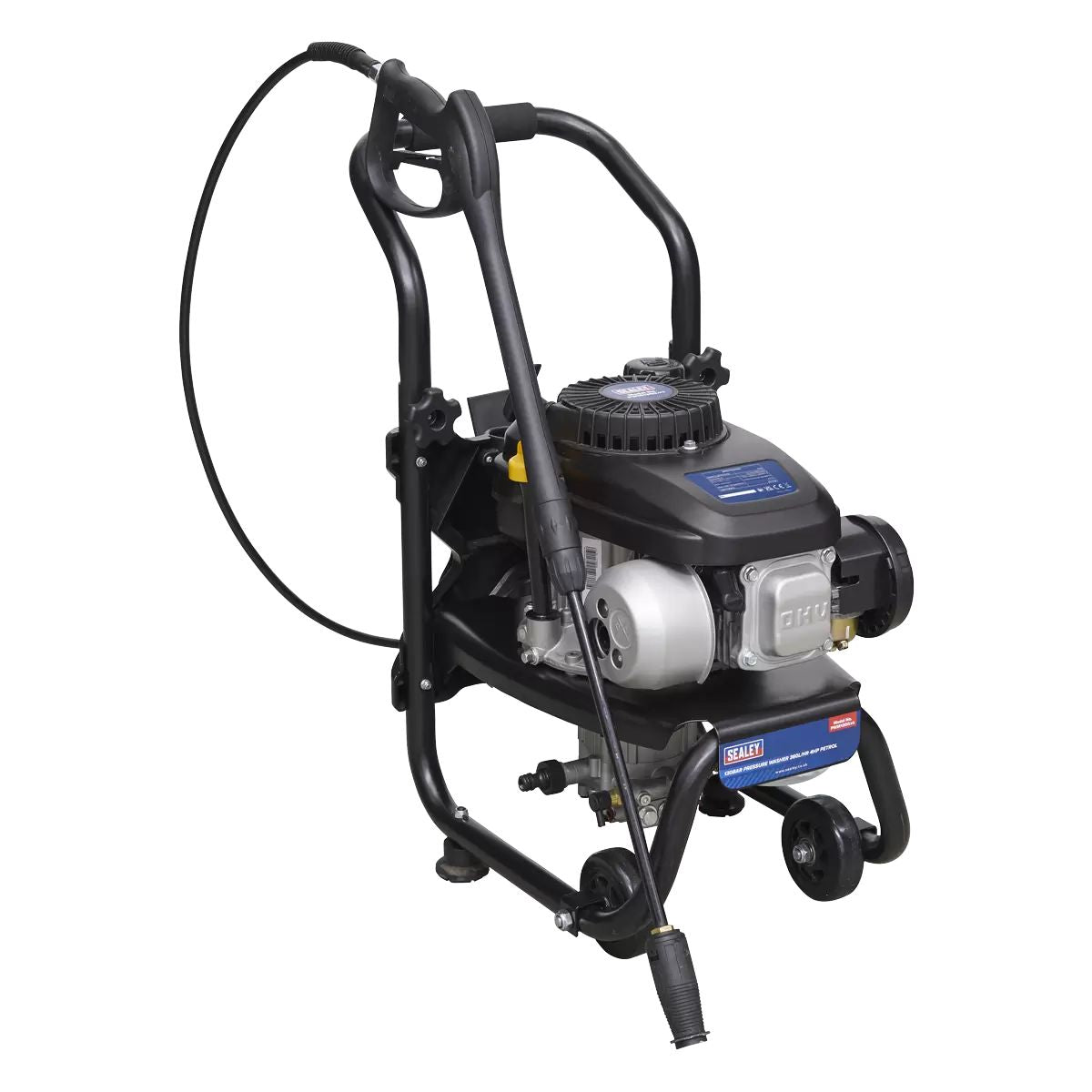 Sealey PWM1300 Petrol Pressure Washer 130bar 360L/hr 2.4hp