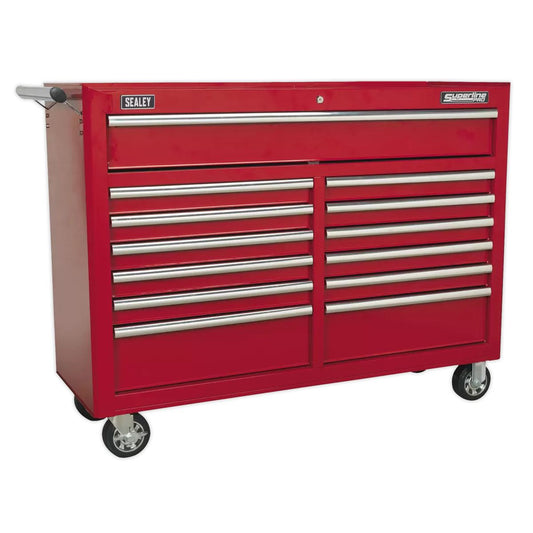 Sealey AP5213T 13 Drawer Rollcab with Ball-Bearing Slides Red