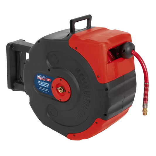 Sealey SA93 20m Retractable Air Hose Reel Ø10mm ID