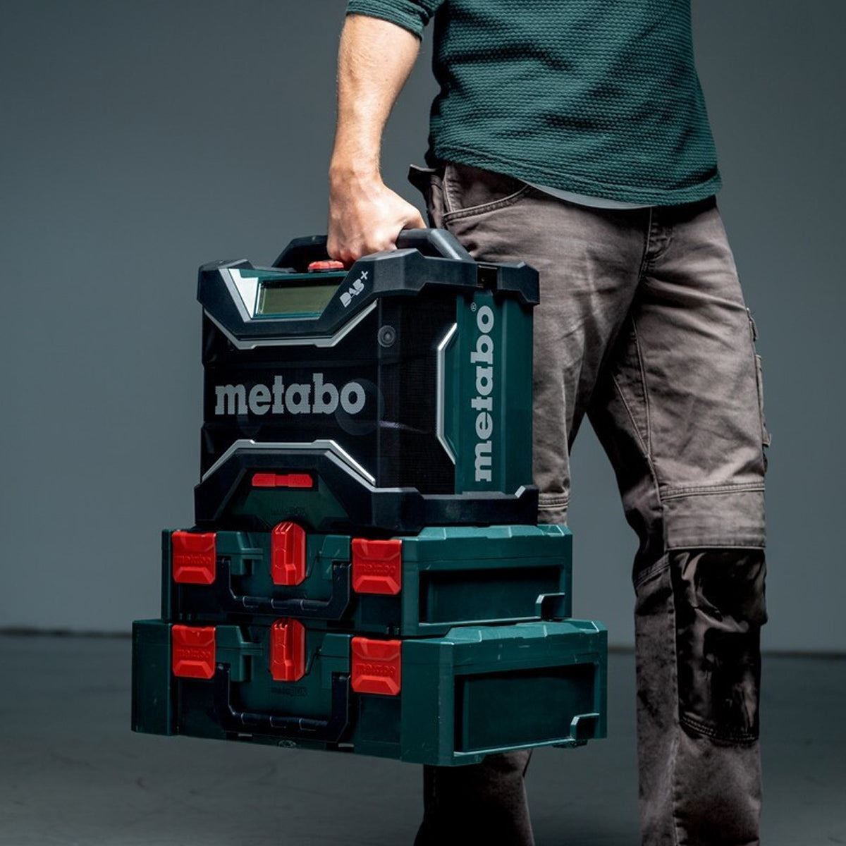 Metabo RC 12-18 32W BT DAB+ 12-18V Bluetooth Radio with 1 x 5.2Ah Battery & Charger