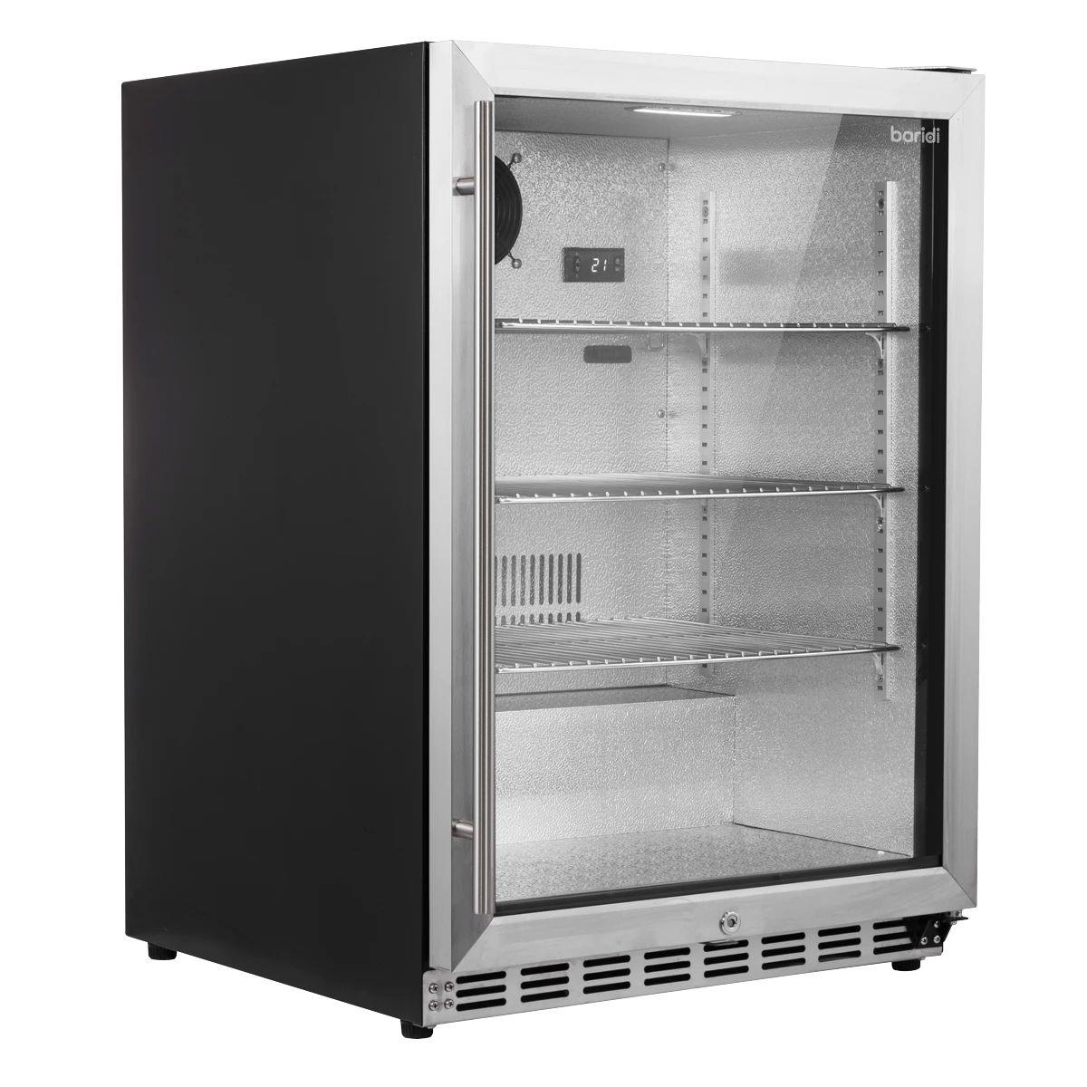 Sealey DH439 Baridi Outdoor Drinks/Beverage/Bar Fridge with Triple Glazed Door & Security Lock 150L