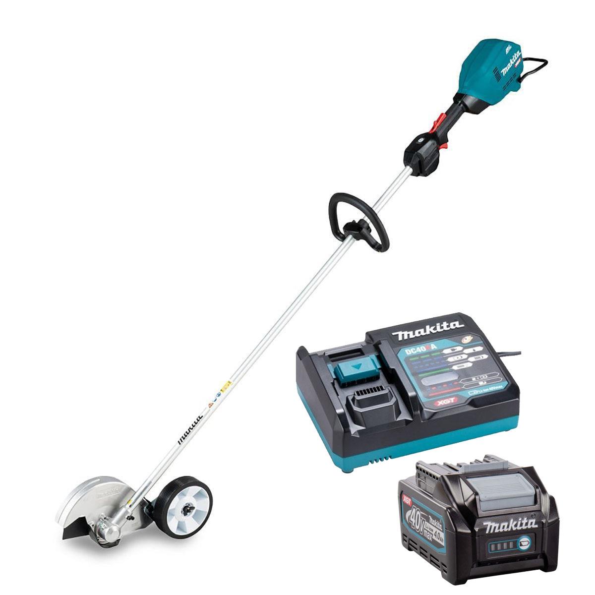 Makita UE001GZ 40V Max XGT Edger with 1 x 4.0Ah Battery & Charger