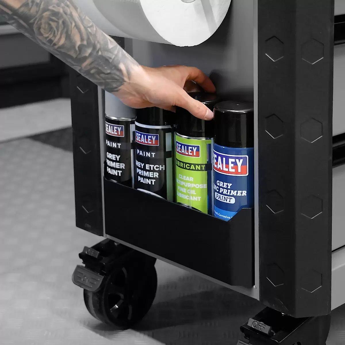 Sealey AP366G Tool Trolley 6 Drawer Grey