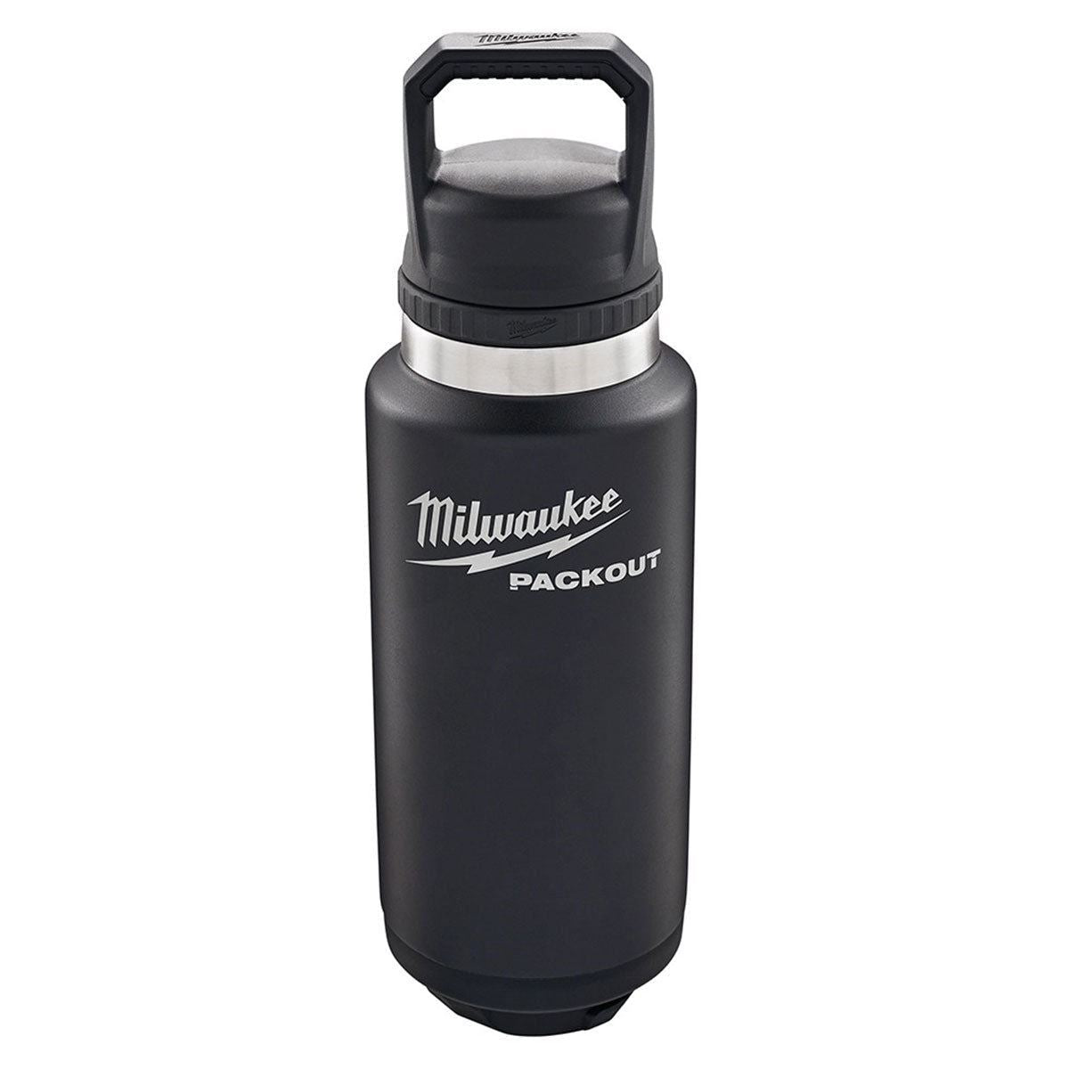 Milwaukee Packout 1065ml Chug Lid Bottle Black 4932493468