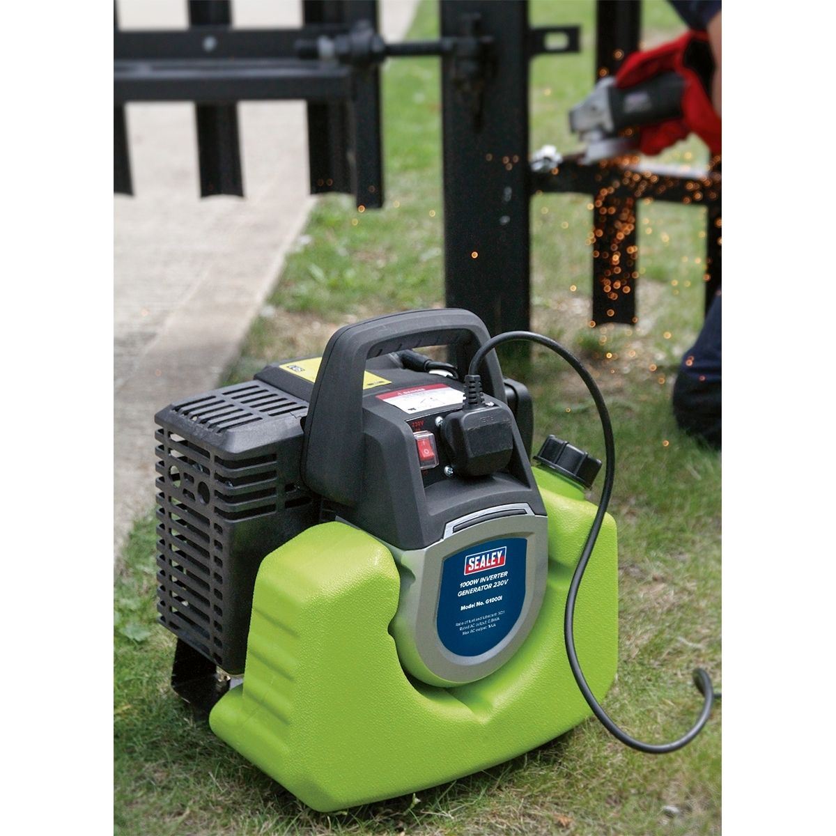 Sealey G1000I Generator Inverter 2-Stroke Engine 1000W/230V