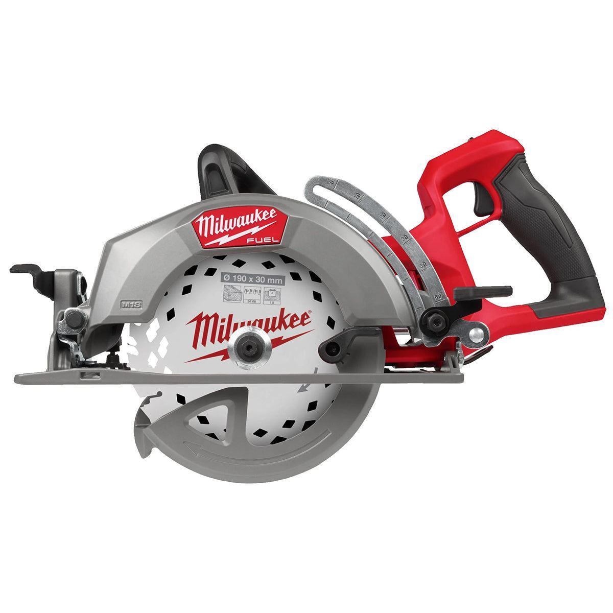 Milwaukee M18FCSRH662-0 M18 18V Brushless Circular Saw with 1 x 5.0Ah Battery Charger & Bag