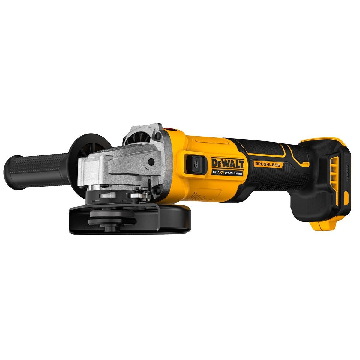 Dewalt DCG407N 18V XR Brushless 125mm Angle Grinder Body with 10 Piece Disc