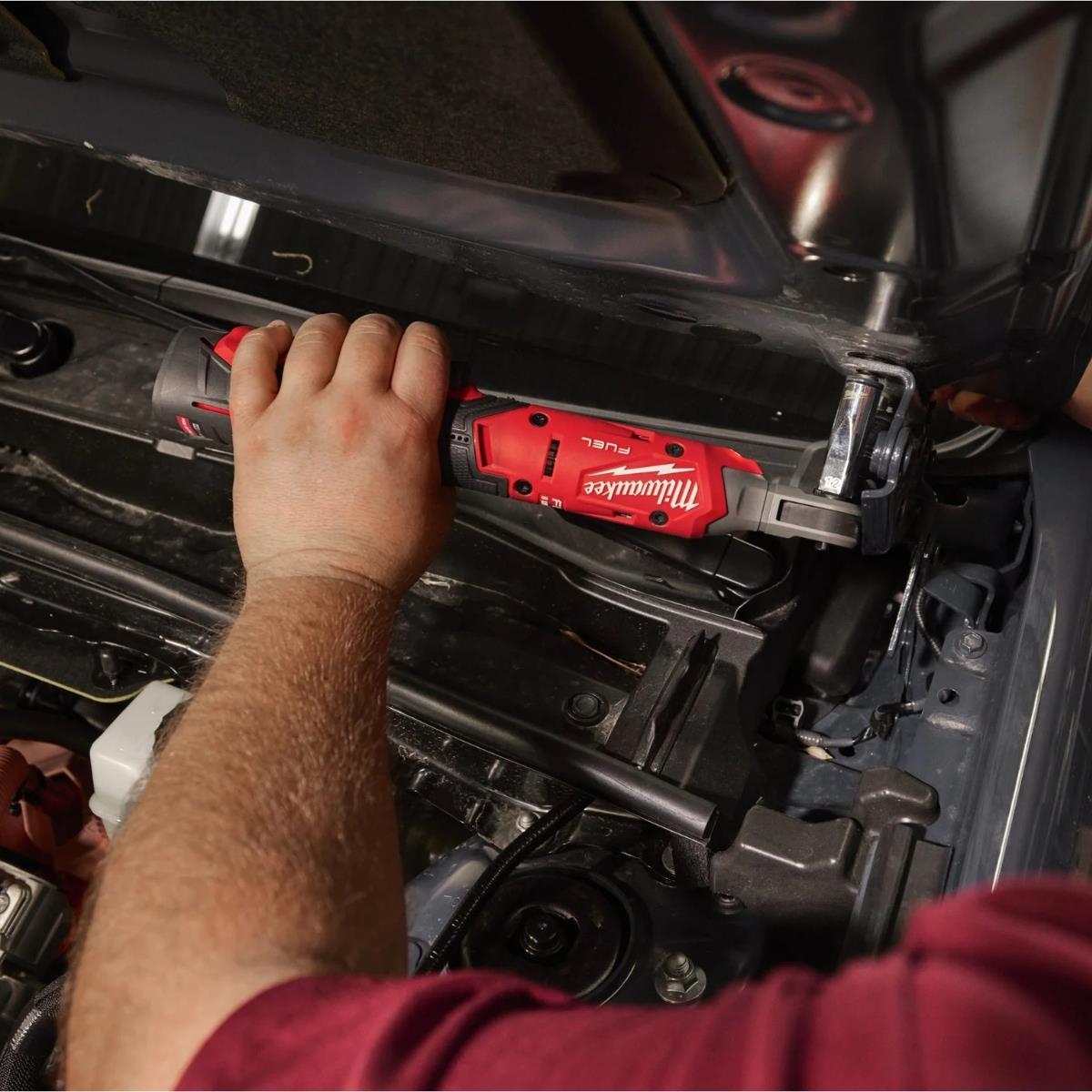 Milwaukee M12FIR14G2-0 12V Brushless Ratchet With 1 x 3.0Ah Battery & Charger