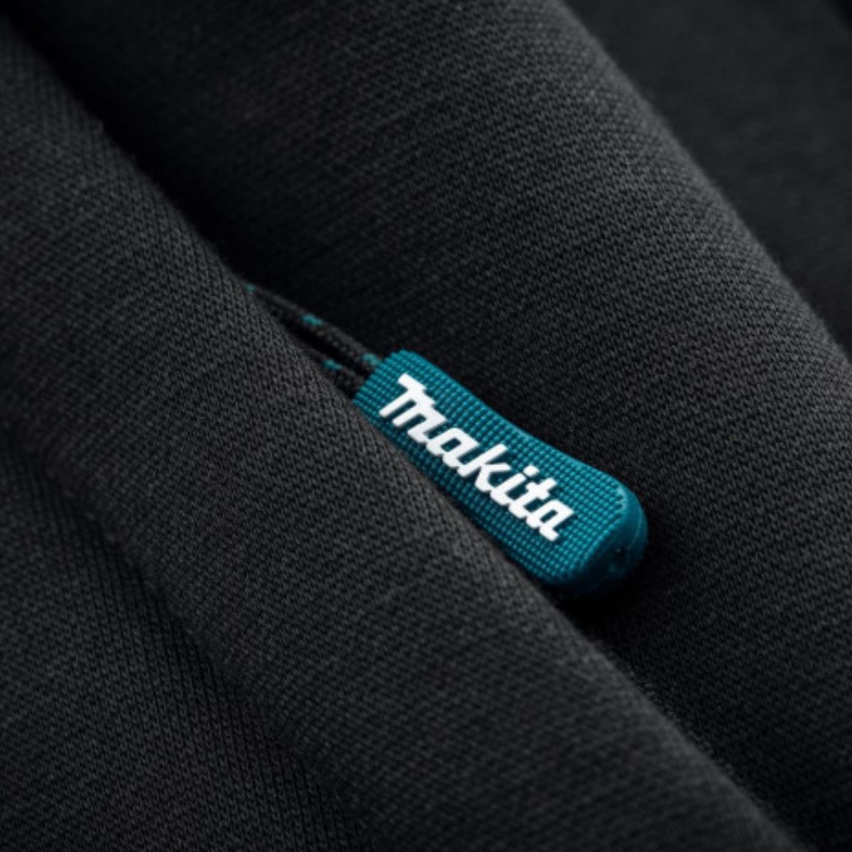 Makita MK104M Polar Fleece Origin Hoodie Black - Size XL