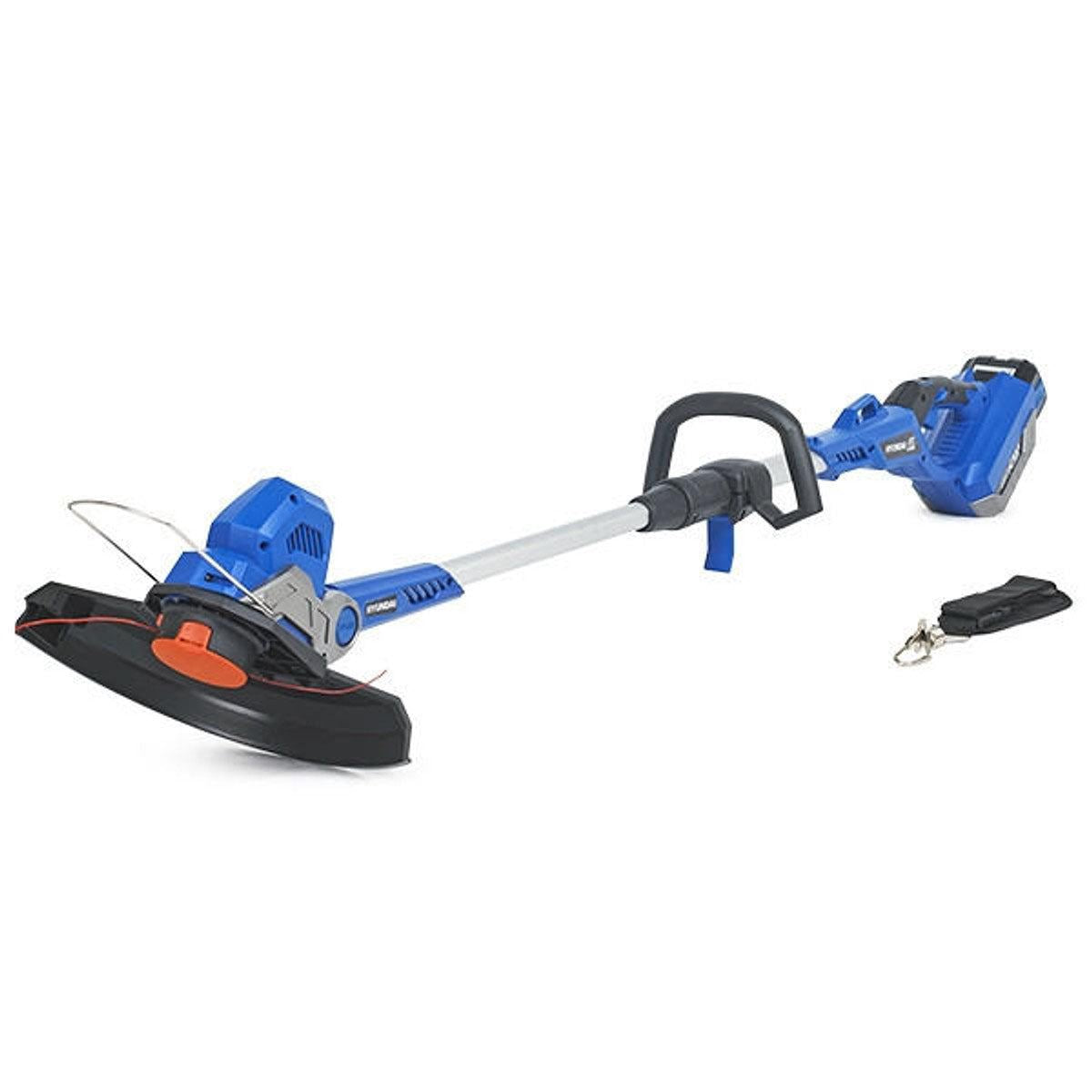 Hyundai HYTR40Li 40V Cordless Grass Trimmer 2.5Ah Li-ion Battery and Charger 33cm Cutting Width