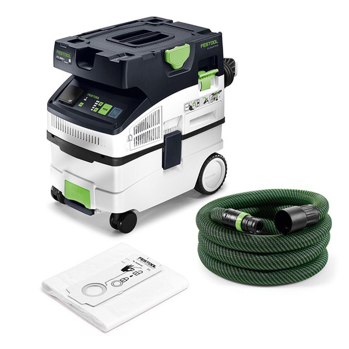 Festool CLEANTEC CTL MIDI I L-Class Wet and Dry Mobile Dust Extractor 15L 230V GB - 578321