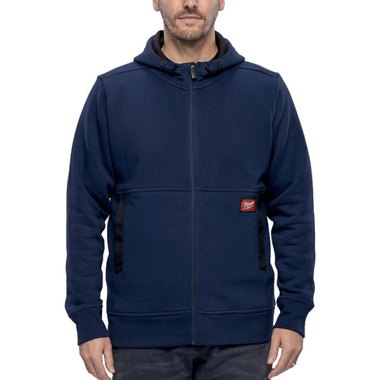 Milwaukee WHZ BLU M GRIDIRON Full-Zip Hoodie Blue Medium 4932499400
