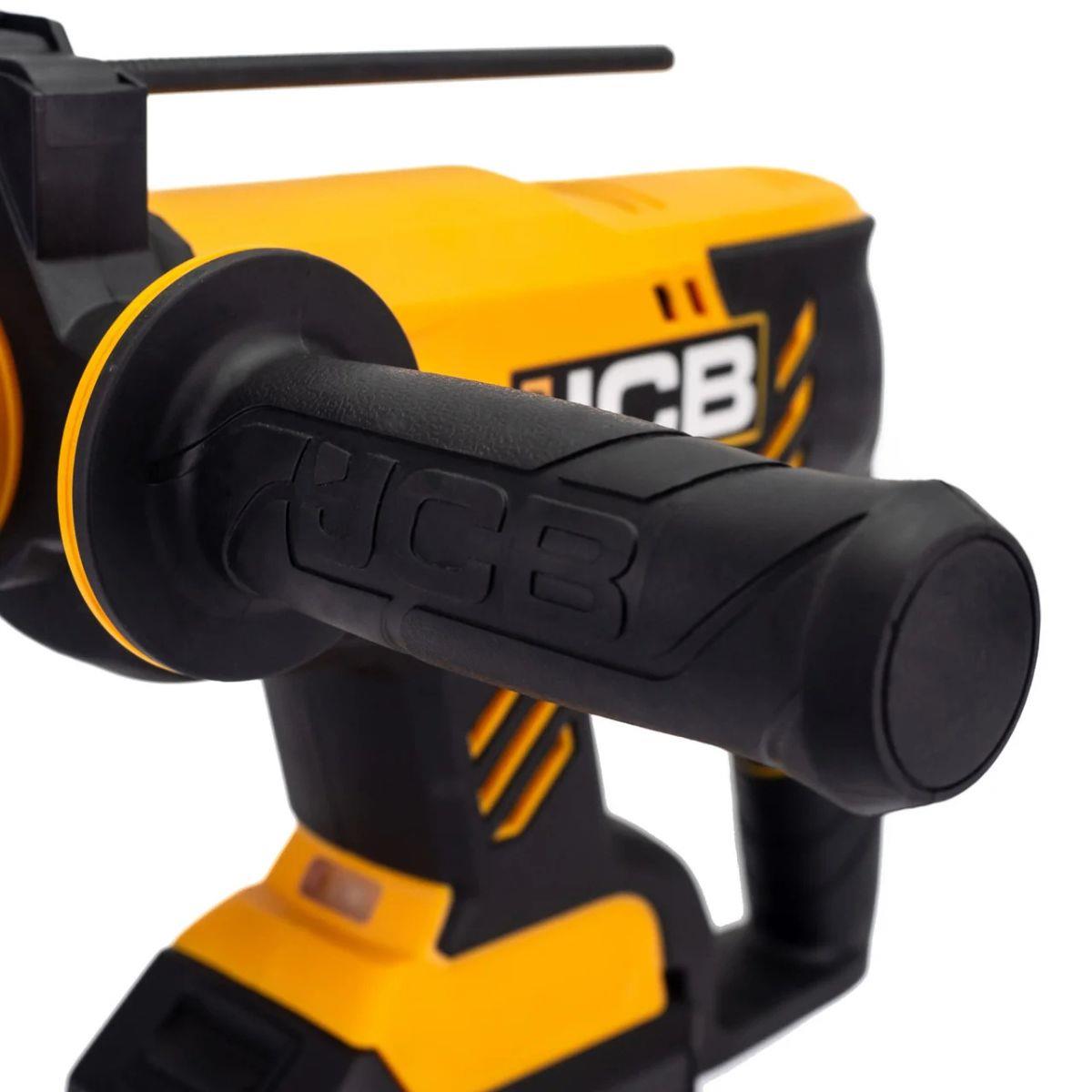 JCB 21-18BL3PK-2 18V Brushless Combi Drill, Impact Driver & Hammer Drill Kit With 2 x 2Ah Li-Ion Batteries, Charger & Kit Bag