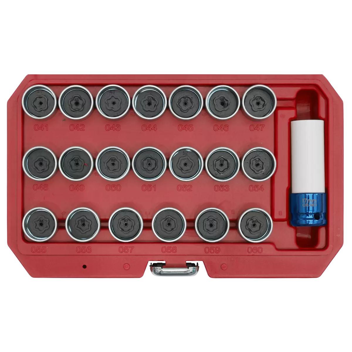 Sealey SX217 Locking Wheel Nut Key Set for BMW 21 Piece