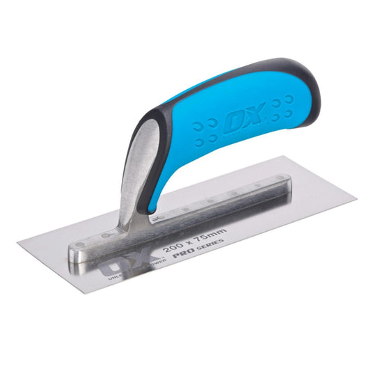 Ox Tools P013808 Pro Small Trowel/Mini Plastering Trowel 8in x 3in