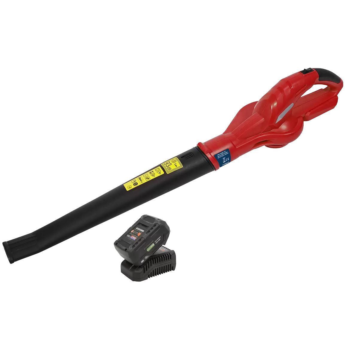 Sealey CB20VCOMBO4 Leaf Blower Cordless 20V with 1 x 4Ah Battery & Charger
