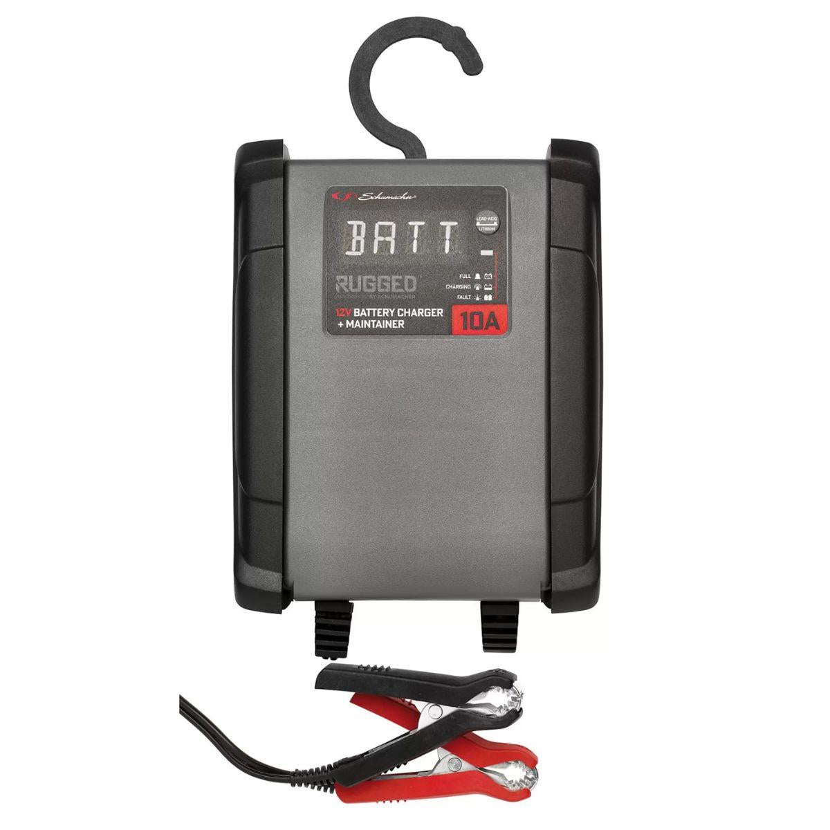 Schumacher Rugged SPX460 12V Battery Charger and Maintainer 10A 13101