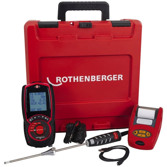 Rothenberger RO258 Flue Gas Analyser IRP-2 Printer Kit Accurate & Reliable Combustion Testing - 1000003349