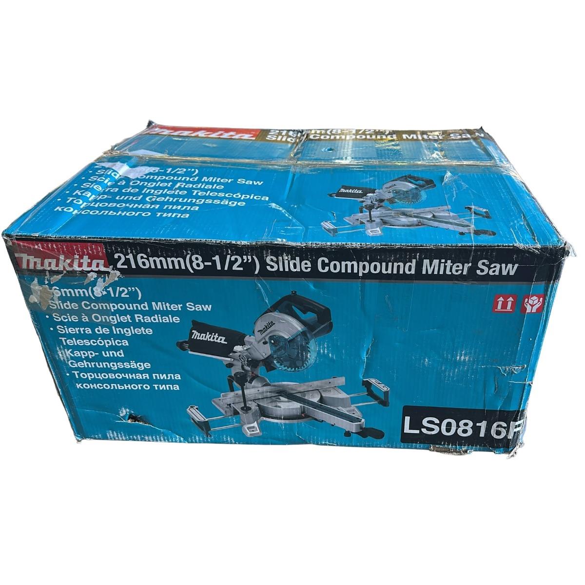Makita LS0816F/2 216mm Slide Compound Mitre Saw 240V Item Condition Seller Refurbished