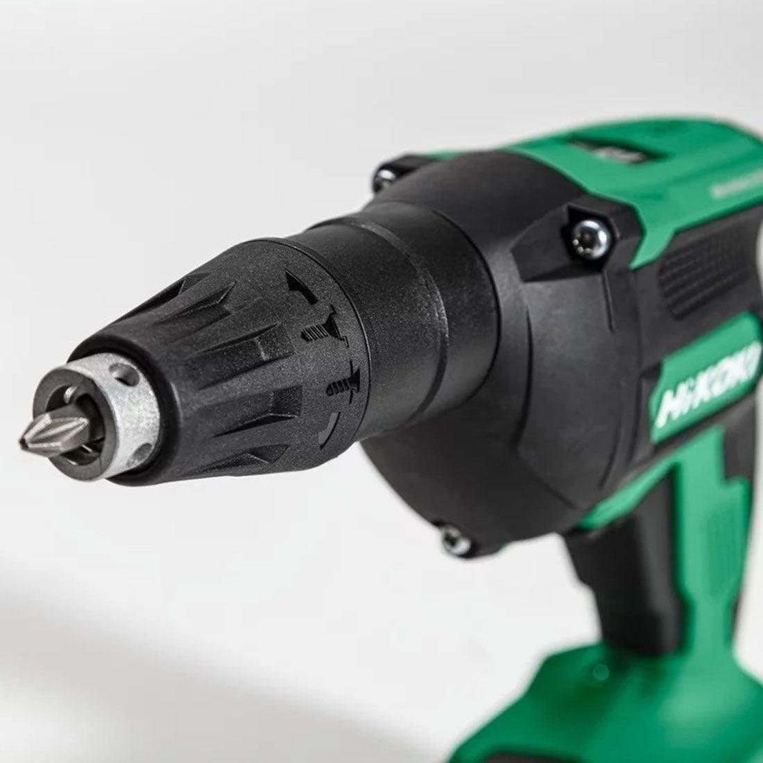 HiKOKI W18DAW2Z 18V Brushless Drywall Screwdriver Body Only In Carry Case Item Condition Box Opened Never Used