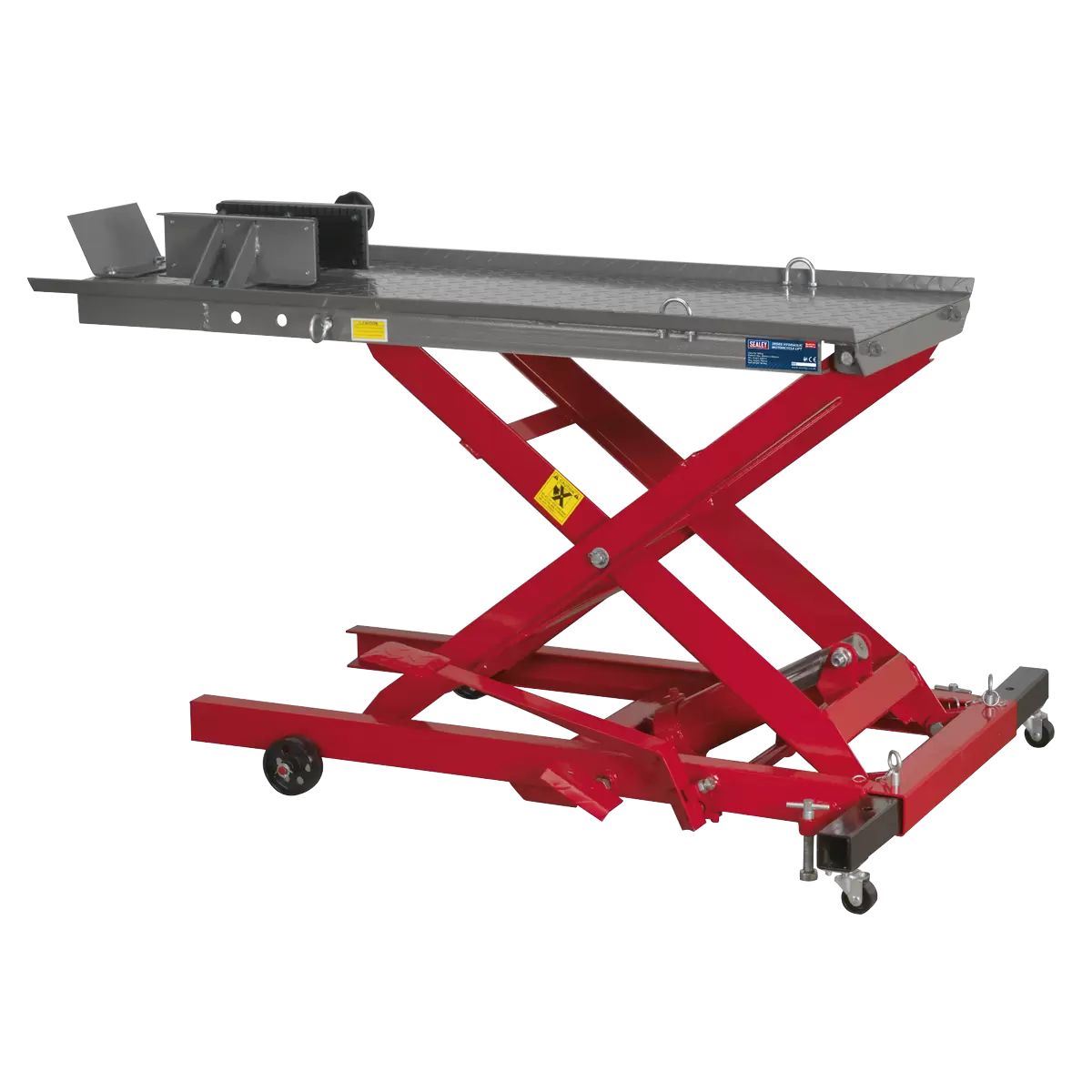 Sealey MC365 Hydraulic Motorcycle Motorbike Lift Ramp Bench 365kg Capacity