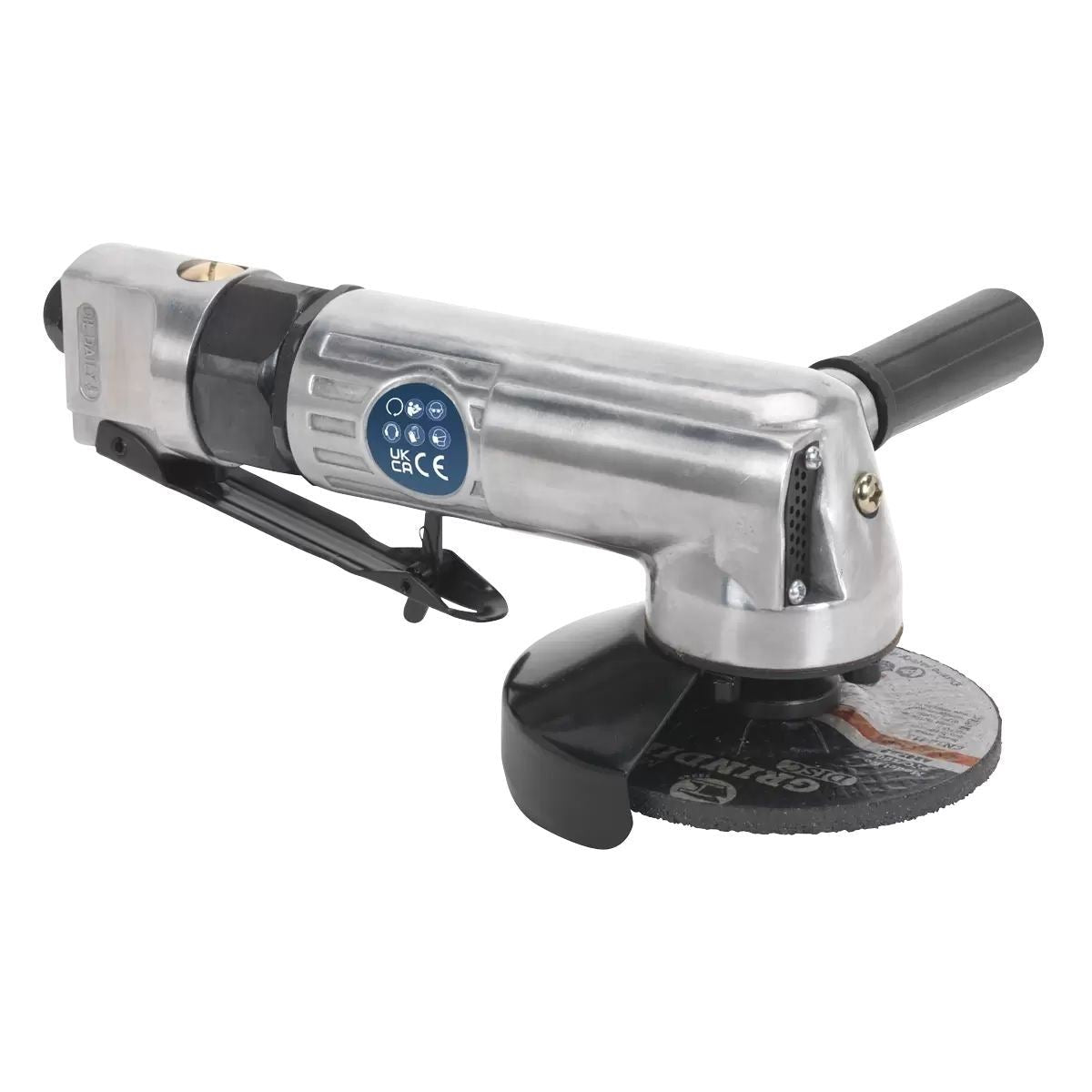 Sealey SA44 Air Angle Grinder 100mm Heavy-Duty
