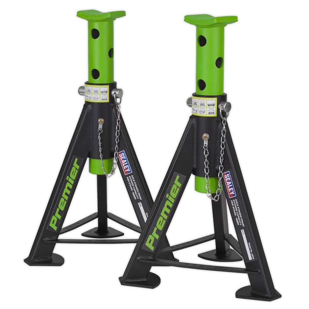 Sealey AS6G Axle Stands 6 Tonne Capacity per Stand