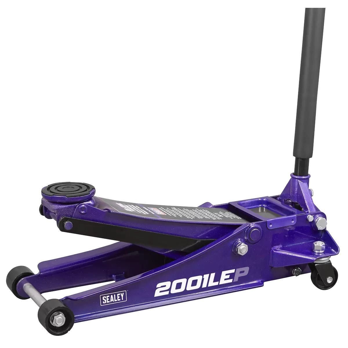 Sealey 2001LEP Low Profile Trolley Jack with Rocket Lift 2.25 Tonne Purple