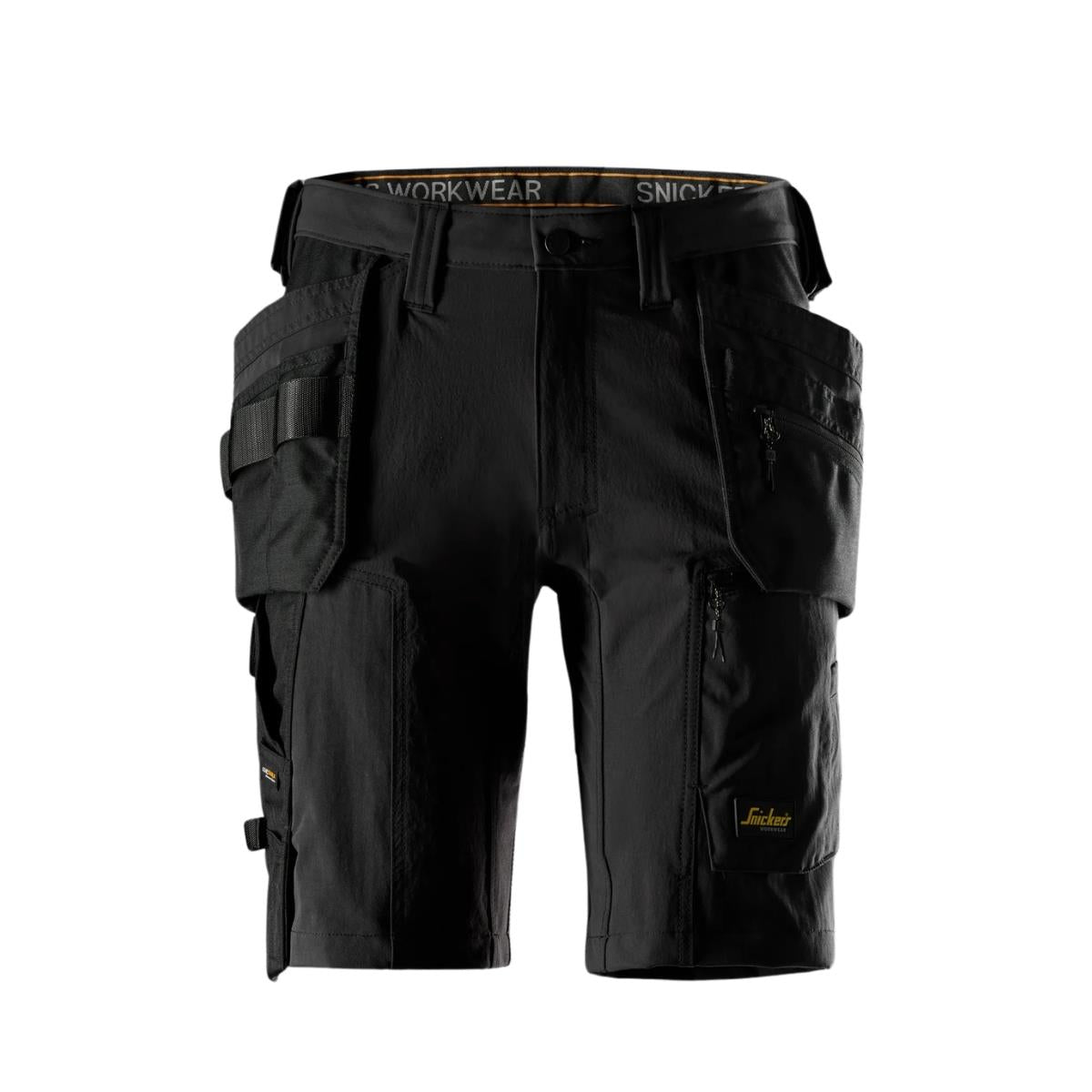 Snickers AllroundWork 4-Way Stretch Shorts with Holster Pockets Black - 31