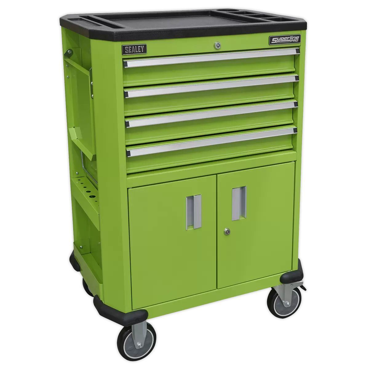 Sealey AP980MTHV Tool Trolley with 4 Drawers and 2 Door Cupboard