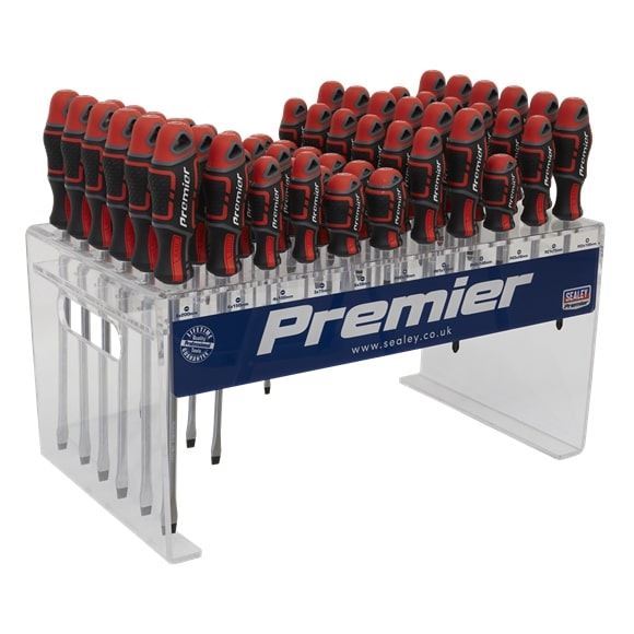 Sealey AK4369DS Individual Screwdrivers GripMAX 66pc