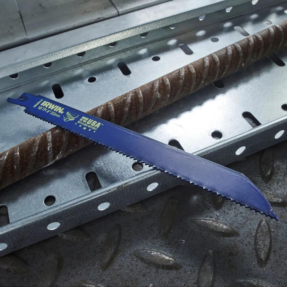 Irwin 10504157 Bi-Metal Reciprocating Saw Blades for Wood & Metal Pack of 5