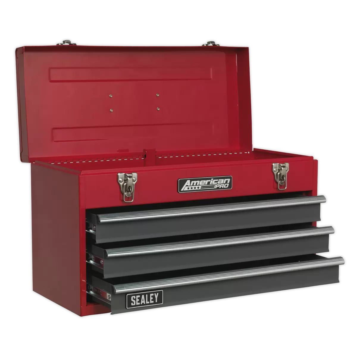 Sealey AP9243BB Tool Chest 3 Drawer Portable with Ball-Bearing Slides