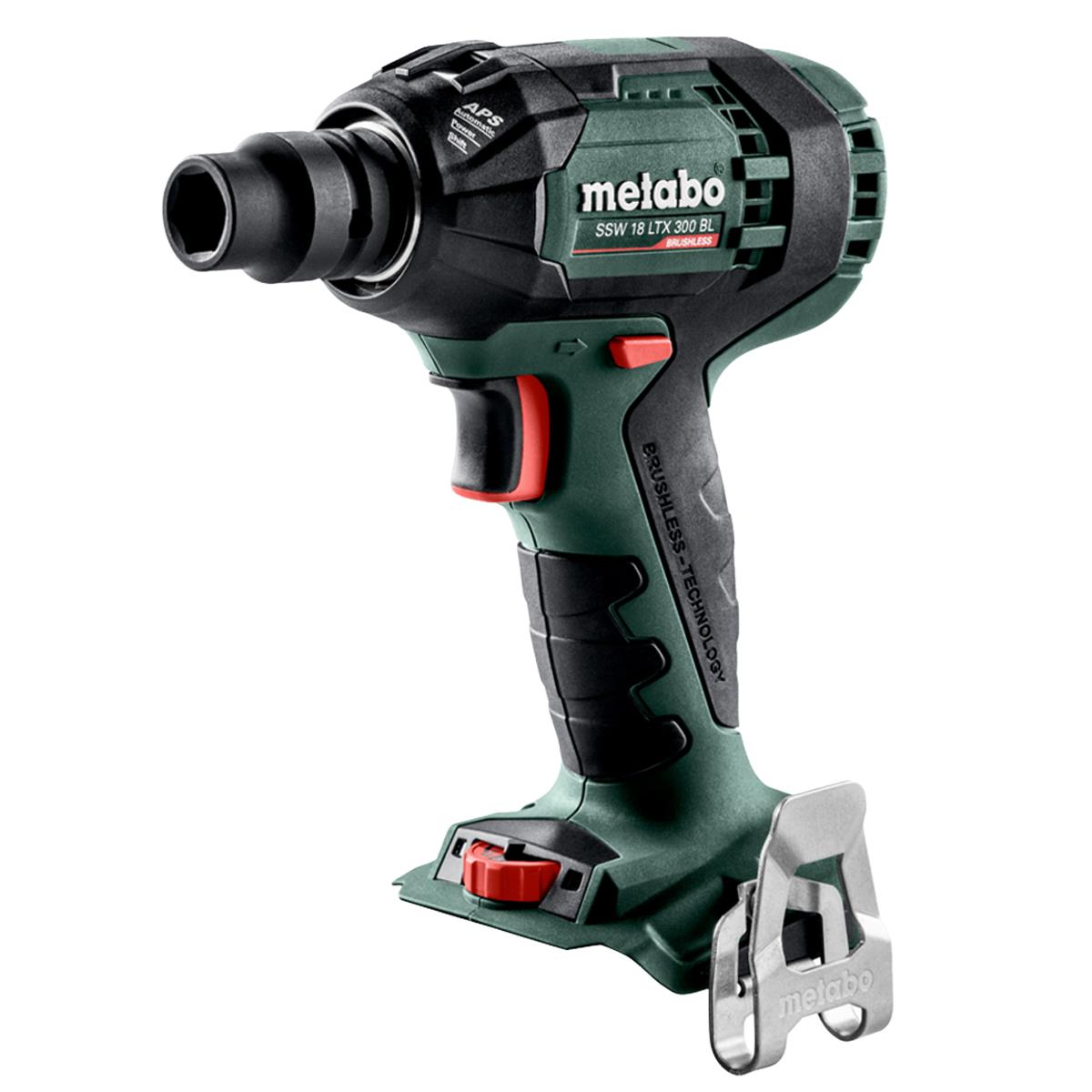 Metabo SSW 18 LTX 300 BL 18V Brushless Impact Wrench With 1 x 5.2Ah Battery Charger & Case