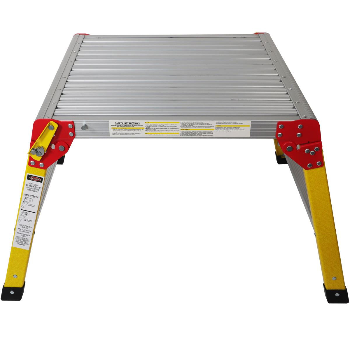 Excel 600 x 600mm Fibreglass Heavy Duty Platform Folding Hop Up Pack of 2