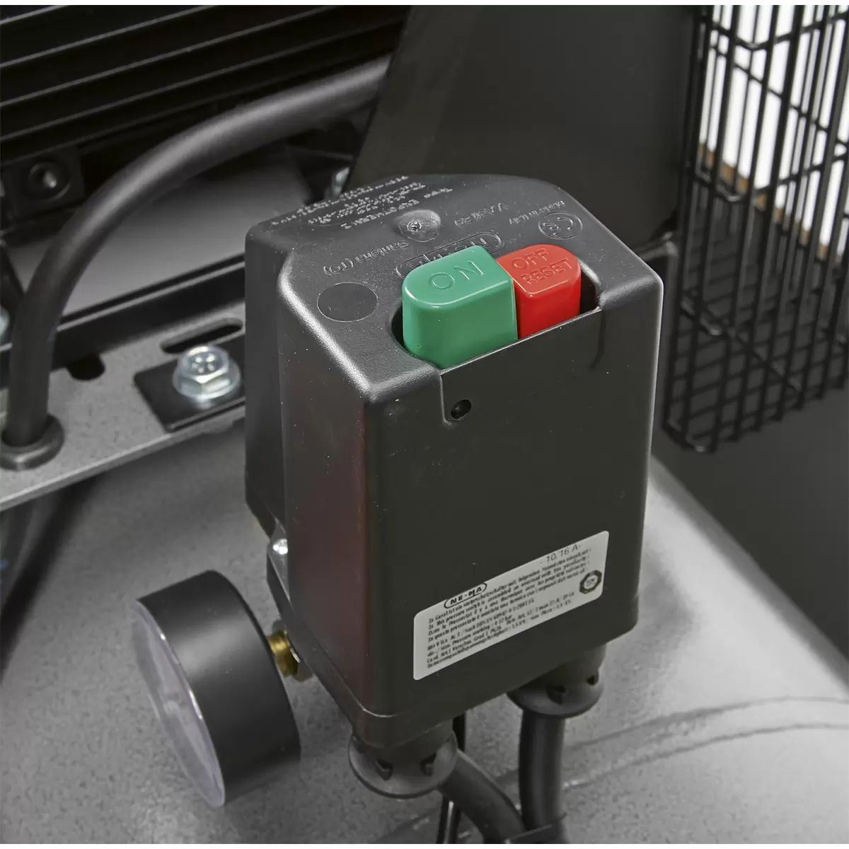 Sealey SAC32055B Compressor 200ltr Belt Drive 415V/32A