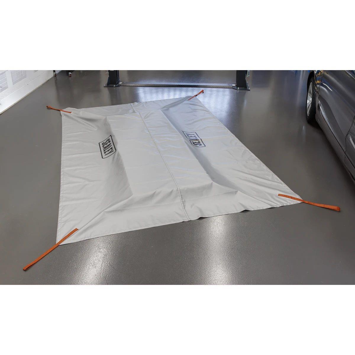 Sealey EV500S Silicone-Coated Lithium Battery Fire Safety Blanket 3 x 4m