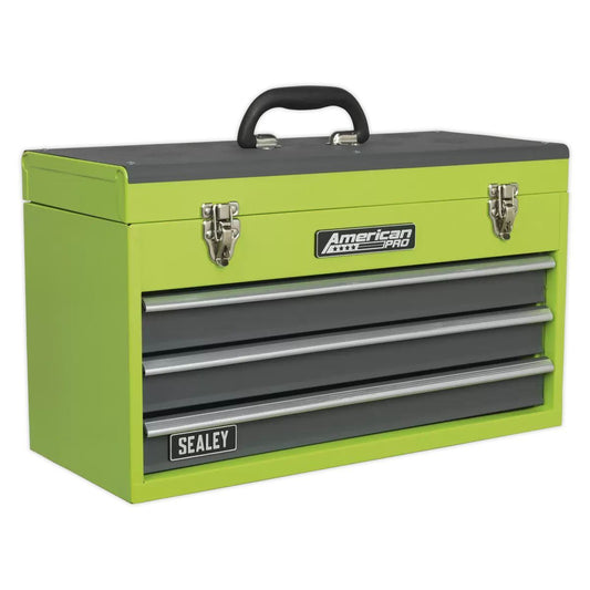 Sealey AP9243BBHV Tool Chest 3 Drawer Portable with Ball-Bearing Slides