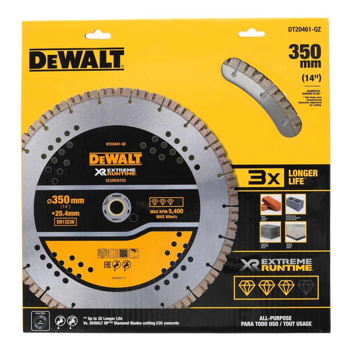Dewalt 355mm Elite Series All Purpose Diamond Wheel Blade DT20461-QZ