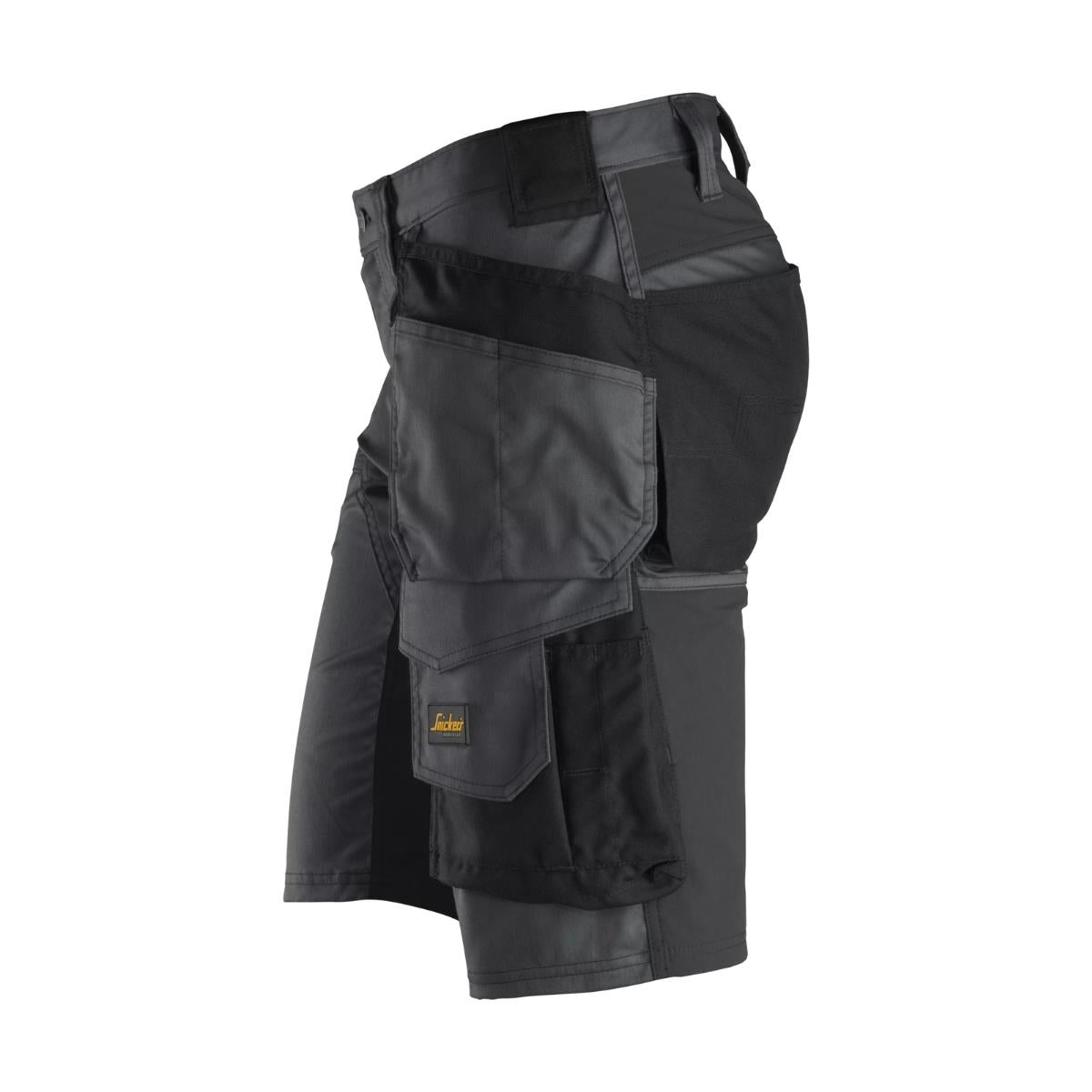 Snickers AllroundWork Stretch Shorts with Holster Pockets Steel Grey - 31