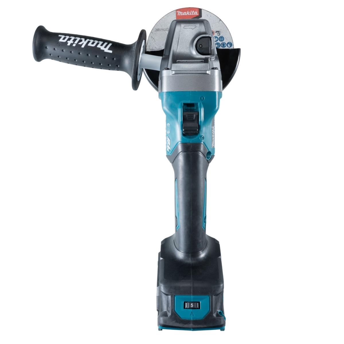 Makita GA022GZ01 40Vmax XGT Brushless 115mm Angle Grinder With Type 4 Case