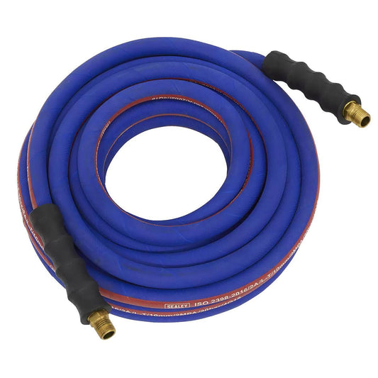 Sealey AH20R/12 Air Hose with 1/2"BSP Unions Extra Heavy-Duty 20m x 13mm
