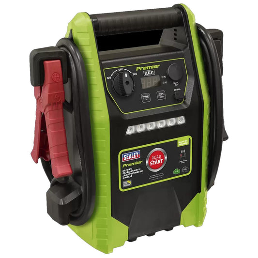Sealey PRS4400 Premier 12/24V Road Start Jump Starter 4400A Peak Amps