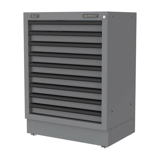 Sealey APMS40BE Superline PRO Black Edition Modular Cabinet 9 Drawer 680mm
