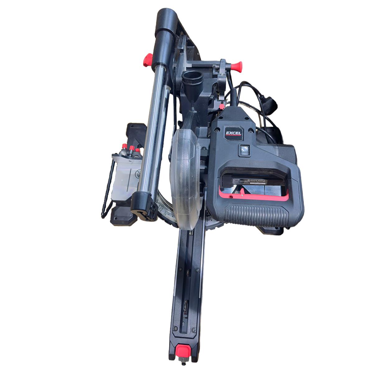 Excel 216mm Sliding Mitre Saw with LED Light & 48T Blade 240V/1700W Item Condition Used